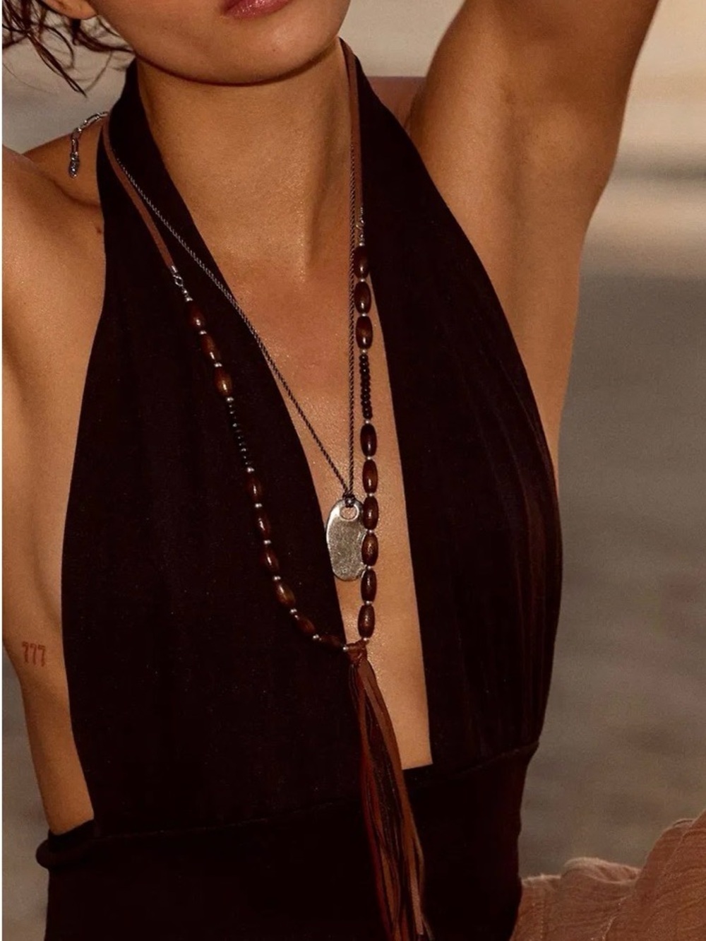 Lottie layered necklace